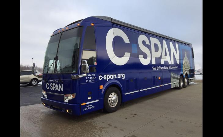 Coming To The Video Show: The C-Span Bus, Live Video ...