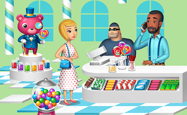 A candy store’s customer data files get scooped up by a not-so-sweet hacker.