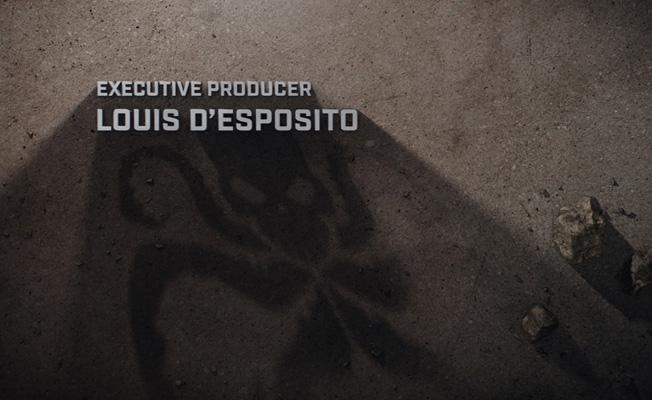 "Captain America: Civil War" main-on-end title image courtesy of Sarofsky.