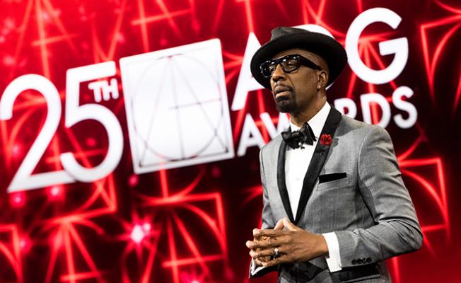 Comedian JB Smoove, star of HBO's Curb Your Enthusiasm brought humor and surprise to the stage as host of the 25th Annual ADG Awards (photo credit Greg Doherty)
