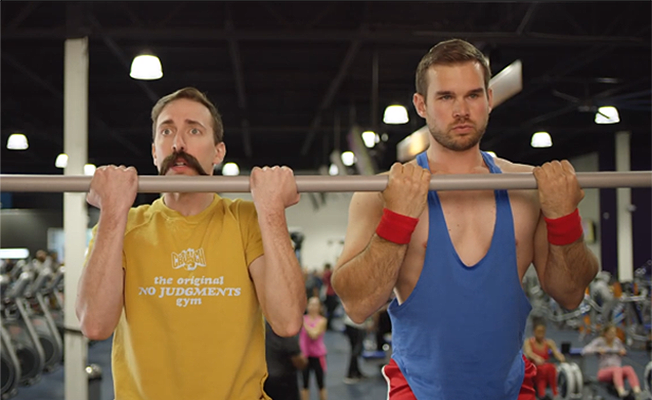 Crunch Fitness' "I Bet" out of creative agency StrawberryFrog.