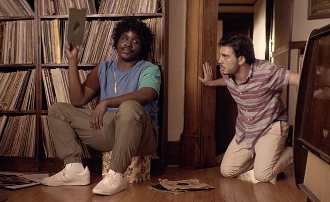 Ronald L. Conner and Grant Rosenmeyer in "Chasing The Blues." Image courtesy of Fulton Market Films.