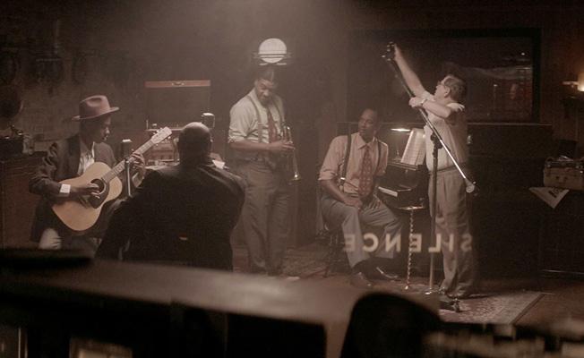 Tim Kazurinsky and Phil Ridarelli in "Chasing The Blues." Image courtesy of Fulton Market Films.