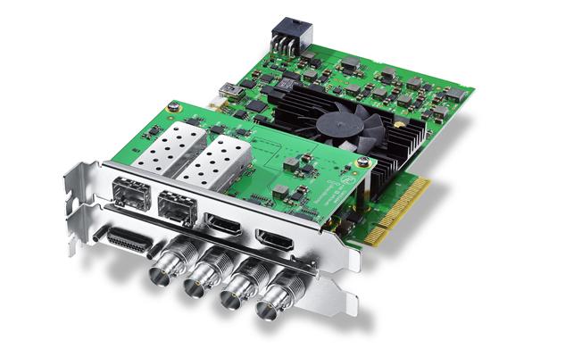 Unreal Engine Supports DeckLink Products, DeckLink SDK Available from Unreal Marketplace (shown here DeckLink 4K Extreme 12G)