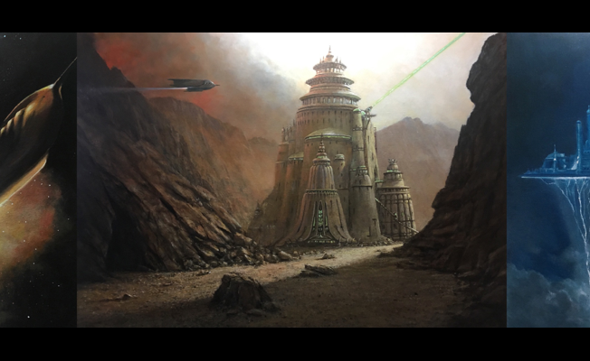 Fantastic Voyage will feature personal artwork of over 60 artists who are ADG members including Production Designers & Art Directors; Scenic, Title and Graphic, Artists; Set Designers and Model Makers; Illustrators and Matte Artists and others who work in the motion picture and television industries. Artwork by Syd Dutton