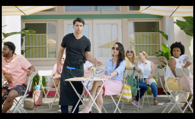 Scene from latest broadcast and digital campaign for Garmin's new Vivoactive 3 smartwatch.