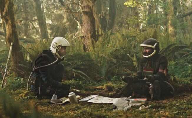 Chlebak collaborated with Earl and Caldwell to develop a look that encapsulates the story’s blend of old and future.