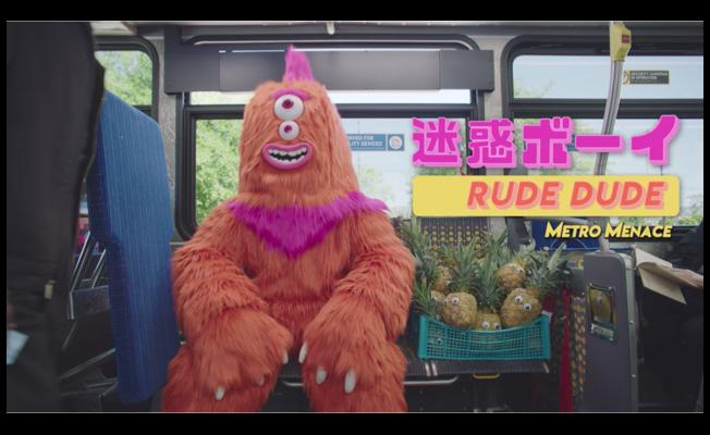 LA Metro "Metro Manners/Eating" Directed by Mike Diva