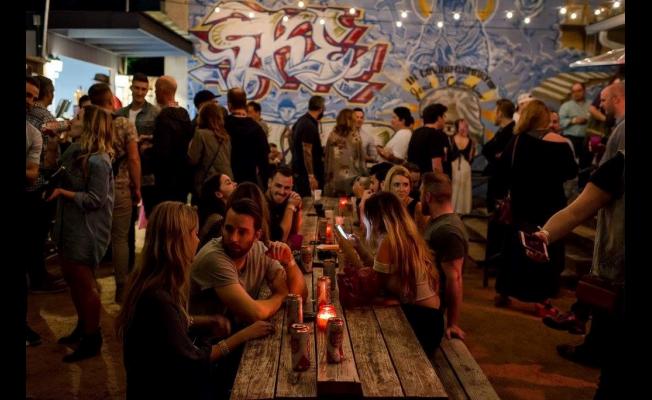 Food, drink, live music, a little fire dancing and an LED interactive light show -- courtesy of Synthetic, Yessian, Apache, Ntropic and Union!