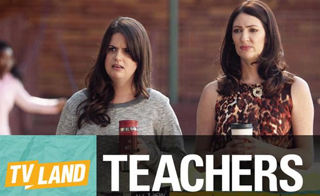 TEACHERS is a collaboration with Matt Miller and the Katydids (Cate Freedman and Katy Colloton of The Katydids shown above), one of Chicago's premiere all female improv groups.