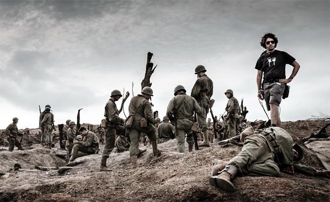 WINNER WINTER 2017/18: In the Grand Prize shot above, on location in Camden NSW, Australia, using a FijiFilm X-T1 23mm f1.4 camera and lens, John Platt captured Third Assistant Director Joe Popplewell and actors on the second unit set of "Hacksaw Ridge" awaiting instructions. Photo credit: John Platt